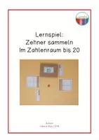 Vorschau - Spiele - Lernspiel: Zehner sammeln im Zahlenraum bis 20 - Deckblatt