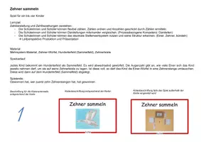 Vorschau - Spiele - Lernspiel: Zehner sammeln im Zahlenraum bis 20 - Seite 1