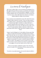 anteprima - Altro tipo di materiale - Gli Egizi classe quarta - Storia di Hatshepsut - Pagina 1