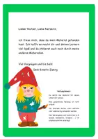 Vorschau - Mal- und Bastelvorlagen - Pinguinbild mit Schablonen, Bilder-Anleitung und einem Beispiel - Seite 1