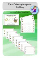 Vorschau - Unterrichtsreihen - wachsendes Materialpaket - Frühling - Vorschule, 1. Klasse, sonderpädagogische Förderung - Seite 1
