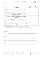 Vorschau - Arbeitsblätter - Zuordnungen - Checkliste mit Lösungen 7. Klasse - Seite 2