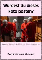 Vorschau - Stundenentwürfe - Würdest du dieses Foto posten? Unterrichtseinheit zur Medienerziehung - Seite 3