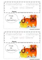 Vorschau - Arbeitsblätter - Begleitmaterial zum Buch: Tiger und Biene - Seite 1