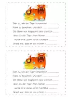 Vorschau - Arbeitsblätter - Begleitmaterial zum Buch: Tiger und Biene - Seite 2