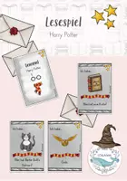 Vorschau - Spiele - Lesespiel Harry Potter - Ich habe... Wer hat..? #silvesterknaller24 - Deckblatt