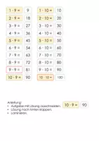 Vorschau - Arbeitsblätter - EINMALEINS - Reihen üben (Überraschungseier) - Seite 3
