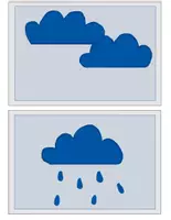 Vorschau - Präsentationen/Tafelbilder - Weather- Flashcards - Seite 1