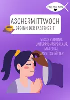 Vorschau - Stundenentwürfe - Aschermittwoch/Fastenzeit - Unterrichtsstunde & Material - Deckblatt