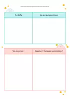 Aperçu - Apprentissages en autonomie - Tes défis progrès - Page de couverture