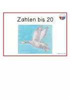 Vorschau - Stundenentwürfe - Kartei Gans: den Zahlenraum bis 20 erarbeiten - Seite 1