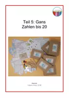 Vorschau - Stundenentwürfe - Materialpaket: Den Zahlenraum bis 20 Erarbeiten - Deckblatt