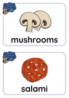anteprima - Esercizi - Brown Owl's Birthday Tea - Pizza Flashcards & Survey - Pagina 2
