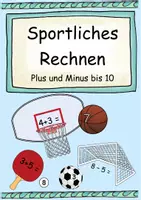 Vorschau - Stationenlernen - Mathe-Olympiade: Plus und Minus bis 10 - Deckblatt