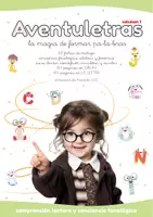 Vista previa - Unidades / Secuencias / Situaciones de Aprendizaje - Aventuletras vol. 1 Fichas de trabajo conciencia fonológica - Portada