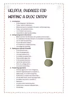 Vorschau - Arbeitsblätter - blog entry, useful phrases - Seite 2