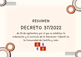 Vista previa - Para docentes: organización, planificación y formación - Decreto 37/2022 Ed. Infantil Castilla y León - Portada