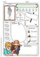Vorschau - Arbeitsblätter - Hyazinthe - Steckbrief mit differenzierten Lesetexten - Frühblüher - Seite 2