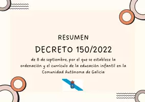 Vista previa - Para docentes: organización, planificación y formación - Decreto 150/2022 Ed. Infantil Galicia - Portada