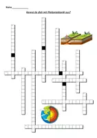 Vorschau - Spiele - Plattentektonik! Kreuzworträtsel - Erdkunde (DE/EN) - Seite 1