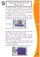 Vorschau - Präsentationen/Tafelbilder - interaktive Lesespur, Weltraum Weltall ,Lesen üben, Lunas Reise, Lesespurgeschichtee - Seite 1