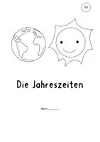 Vorschau - Arbeitsblätter - SU Die Jahreszeiten Heftchen zur Erarbeitung /ABs - Seite 2