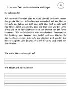 Vorschau - Arbeitsblätter - SU Die Jahreszeiten Heftchen zur Erarbeitung /ABs - Seite 3