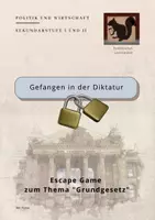 Vorschau - Arbeitsblätter - Mini Escape Game zum Thema Grundgesetz - Deckblatt