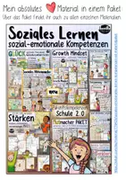 Vorschau - Mal- und Bastelvorlagen - FREEBIE: 50+ mutmachende Affirmationen für Lehrkräfte / Lehrer*innen Mutmacher - Seite 2