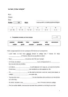 Vorschau - Arbeitsblätter - Le test futur simple - Deckblatt