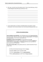 Vorschau - Stundenentwürfe - Kurzgeschichte: "Schwimmunterricht" (Schulalltag, Ungerechtigkeit) mit Aufgaben zur Personenbeschreibung - Seite 3