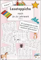 Vorschau - Arbeitsblätter - Leseteppiche (Jo-Jo; Teil 2) - Deckblatt