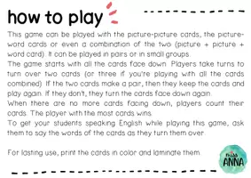 Vista previa - Juegos / Gamificación - Animals FIND THE PAIR GAME - página 2