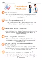 Vorschau - Arbeitsblätter - Krankenkasse Arbeitsblatt Sozialversicherung Versicherung Altersvorsorge Arbeitsblatt 8. & 9.Klasse AB Rente mit Lösungen - Seite 2