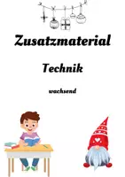 Vorschau - Arbeitsblätter - Zusatzmaterial für vor den Ferien oder schnelle Schüler - Deckblatt
