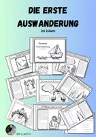 Vorschau - Arbeitsblätter - Die erste Auswanderung in der islamischen Geschichte - Deckblatt