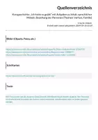 Vorschau - Arbeitsblätter - Kurzgeschichte: „Ich hatte es geübt“ mit Aufgaben zu Inhalt, sprachlichen Mitteln, Beziehung der Personen (Themen: Verlust, Familie) - Seite 3