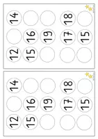 Vorschau - Stationenlernen - Spiel: Zahlenfolgen ZR 20 (Freiarbeit) - Seite 2