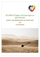 Vorschau - Arbeitsblätter - Löcher - die Geheimnisse von Green Lake: 64 offene Fragen mit Lösungen - Deckblatt