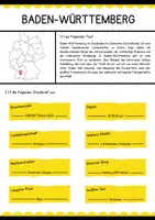 Vorschau - Arbeitsblätter - Bundesländer - Baden-Württemberg (Arbeitsblatt + Lösung) - Seite 2
