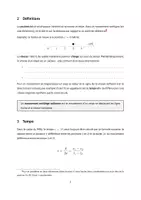 Aperçu - Préparation de séquence / Séquence complète - Physique: chapitre complet et test - MRU - Page 1