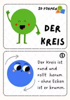 Vorschau - Arbeitsblätter - Formenheft Kreis 📒✏️🔵 - Deckblatt