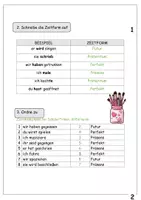 Vorschau - Arbeitsblätter - Übungsheft Zeitformen: PRÄSENS/PERFEKT/PRÄTERITUM/FUTUR - Seite 3