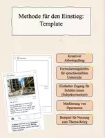Vorschau - Präsentationen/Tafelbilder - Kreative Methode für den Unterrichtseinstieg - Deckblatt