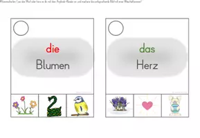 Vorschau - Fördermaterial/Inklusion - Klammerkarten: Immer wieder kommt ein neuer Frühling - Seite 3