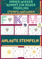 Vorschau - Fördermaterial/Inklusion - Stempelaufgaben: Immer wieder kommt ein neuer Frühling - Deckblatt