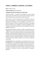 Vista previa - Unidades / Secuencias / Situaciones de Aprendizaje - UNIDAD DIDÁCTICA DESARROLLADA - COMIENZO DE CURSO - página 1