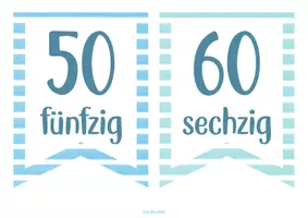 Vorschau - Poster - Zehnerzahlen als Wimpelkette - Plakate im Zahlenraum bis 100 - Seite 3