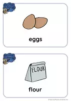 anteprima - Flashcard - Brown Owl & the Pancake Mix - FLASHCARDS & WORDCARDS - Pagina 3