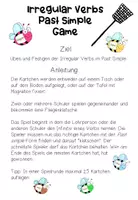 Vorschau - Spiele - Irregular Verbs Game (Past Simple) - Fliegenklatsche Spiel - Seite 1